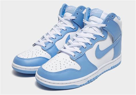 light blue Nike sneakers